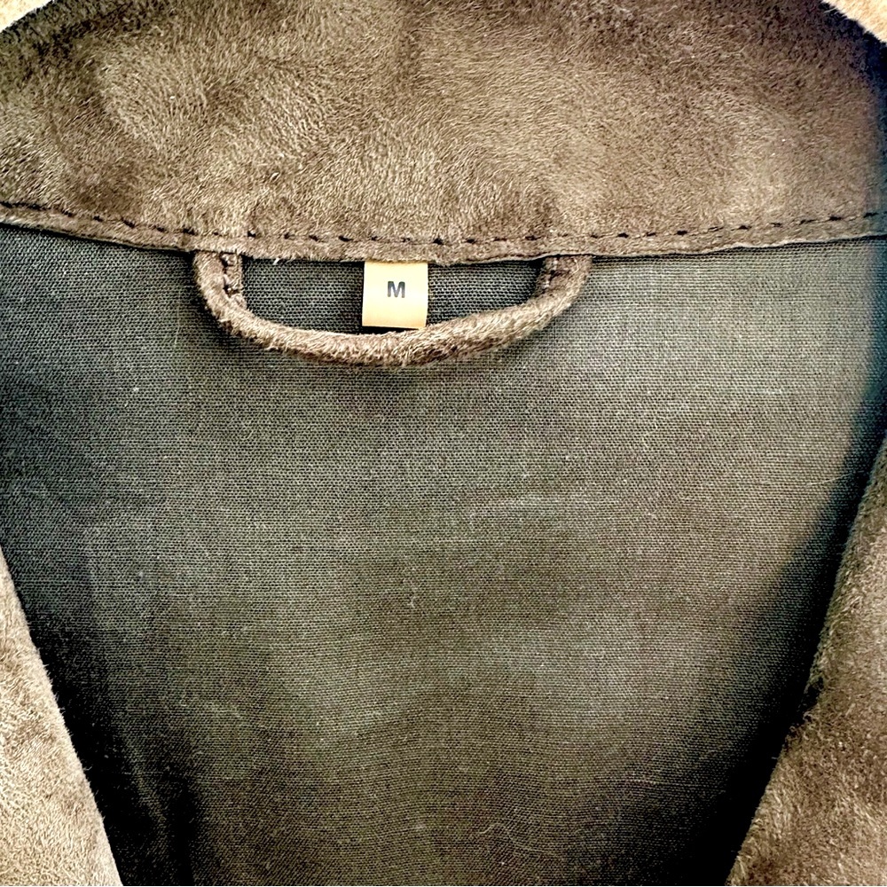 Designer Suede Jacket - Picture 12 of 14